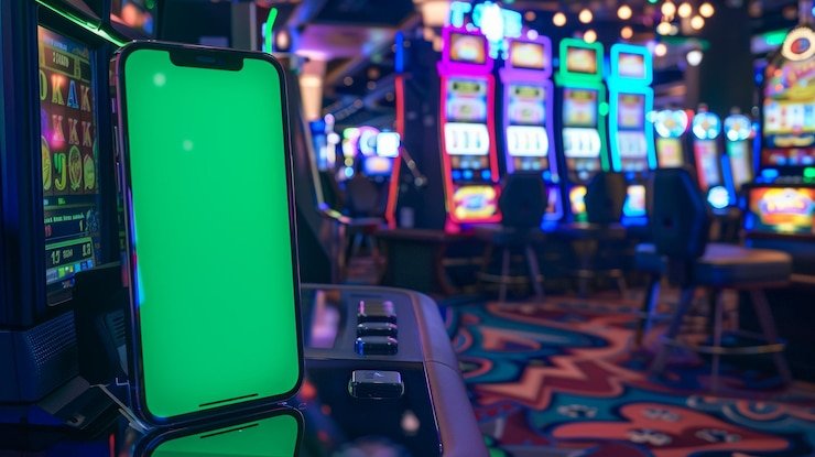 Tangkapan layar aplikasi mobile luckywin yang menampilkan meja live-dealer dan menu permainan